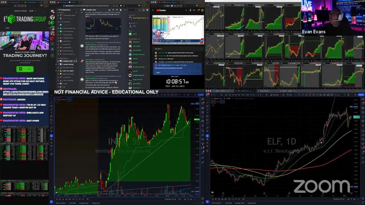 LIVE: HOT STOCKS $INBS