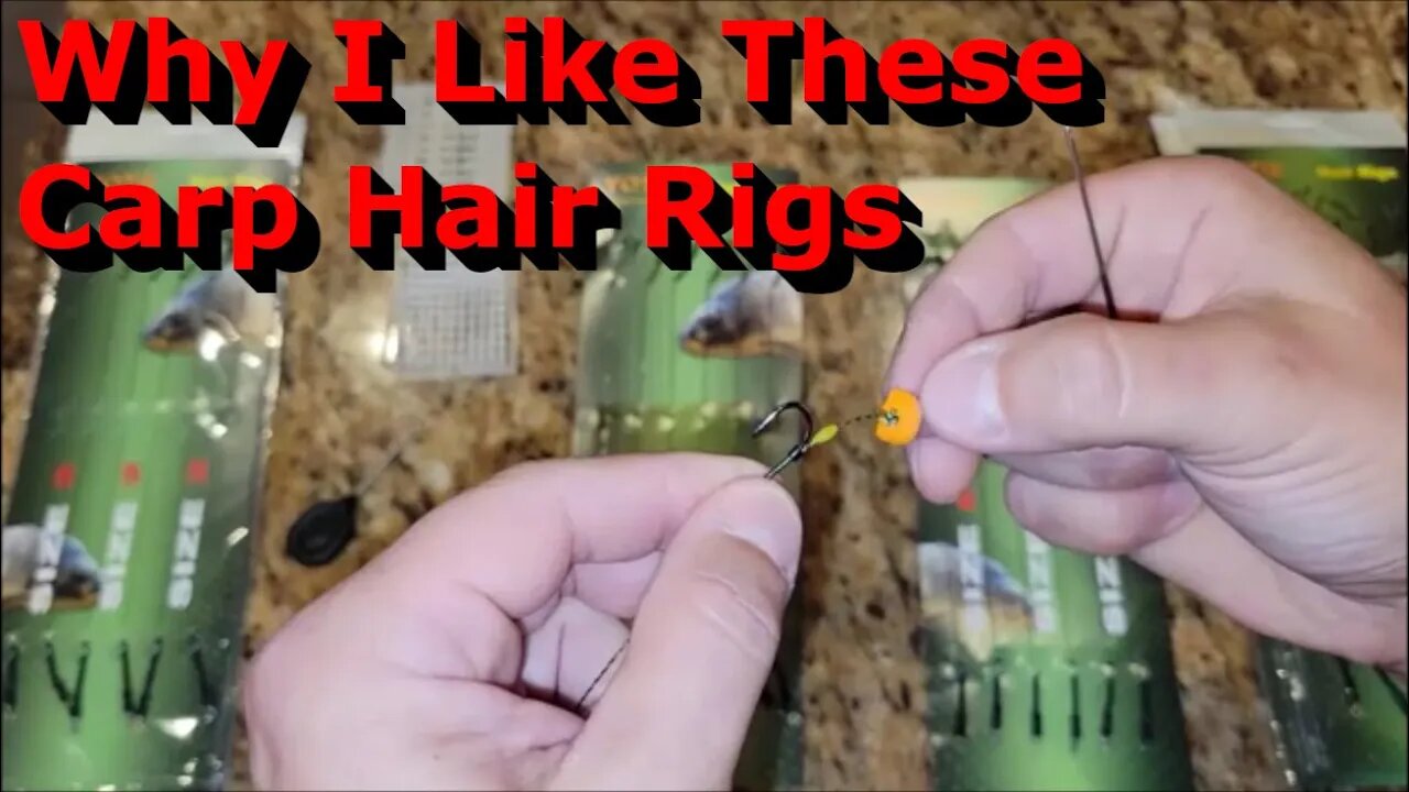 Why I Like These Braided Line Carp Fishing Hair Rigs - Open & Review