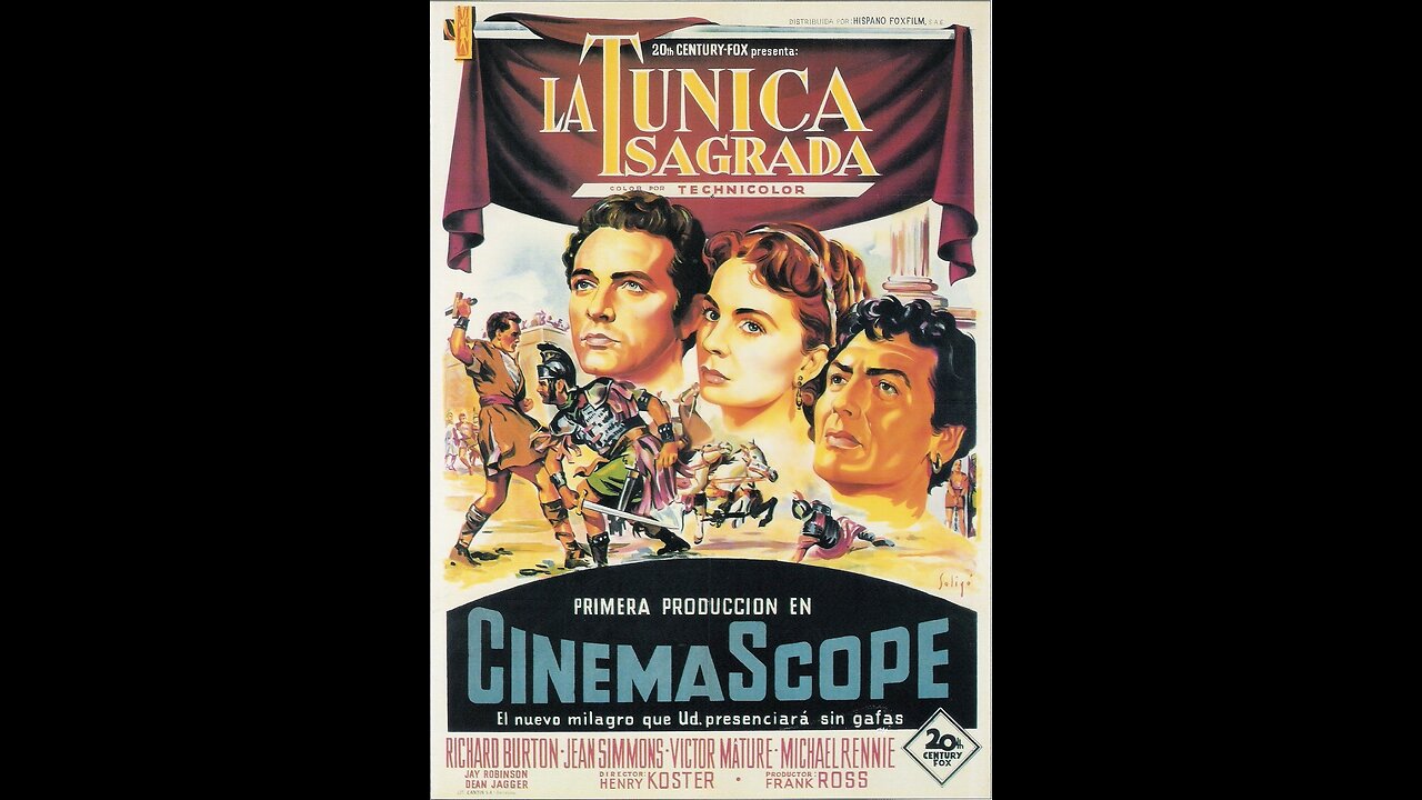 La Tunica Sagrada (The Robe) (1953) (Español Castellano) (European Spanish version)