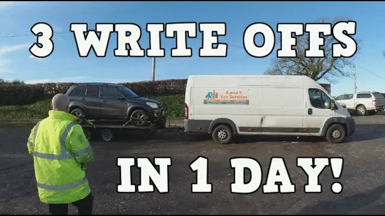 They TOTALLED 3 Cars in 1 Day!!