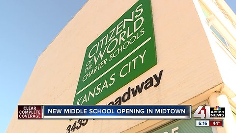 Charter school opening new middle school in response to need in midtown