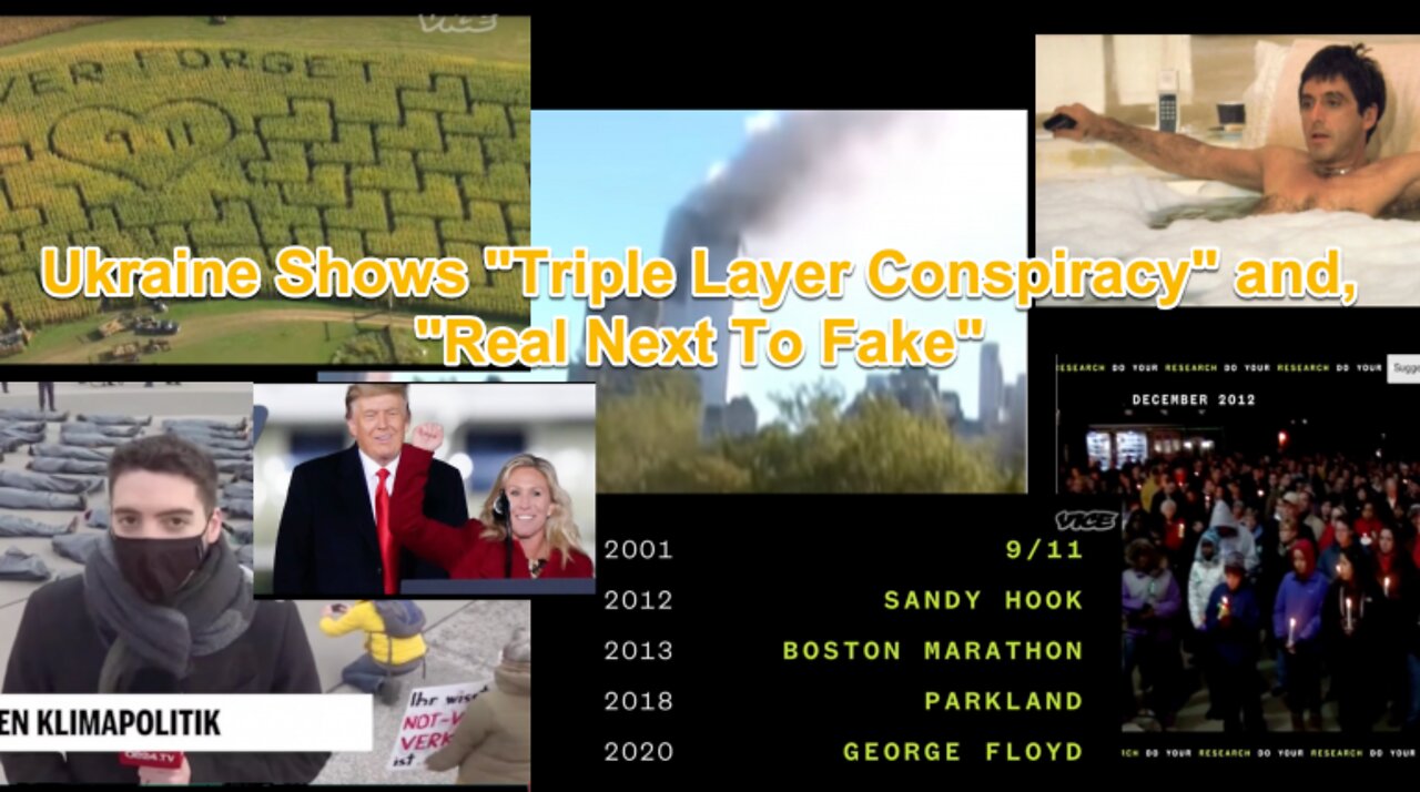 Ukraine Shows “Triple Layer Conspiracy”, and, “Real Next To Fake