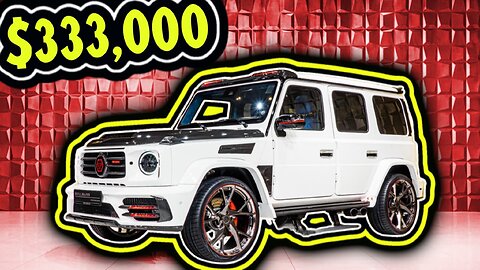 $333,000 Star Trooper Mercedes G63