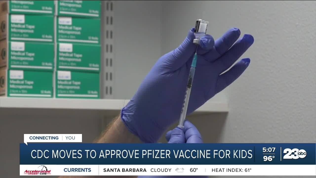 CDC moves to approve vaccines for kids
