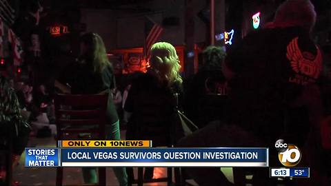 Local Vegas survivors question investigation