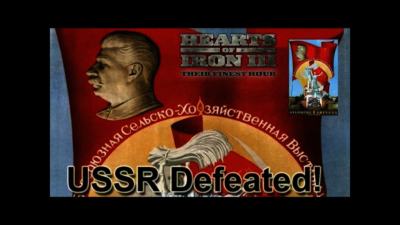 Hearts of Iron 3: Black ICE 9.1 - 123 (Germany) Soviets Defeated!