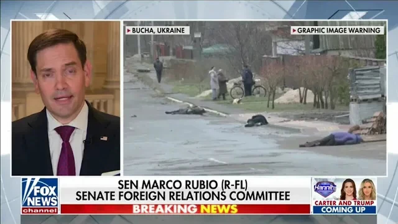 Senator Rubio Joins Hannity to Discuss the Latest on Russia's Invasion of Ukraine