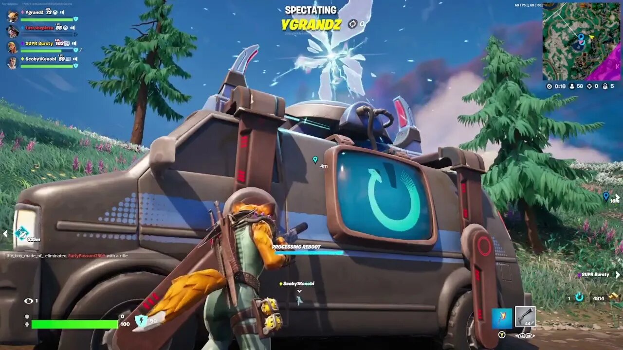 #1 Victory Royale outside Creeky Compound Fortnite Squads