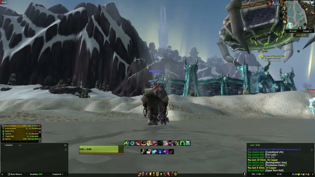 World of Warcraft WotLK The Horn of Elemental Fury