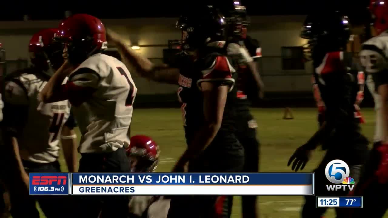 John I. Leonard falls to Monarch 8/15