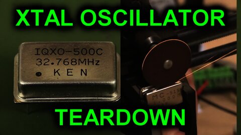 EEVblog #1089 - XTAL Oscillator Teardown