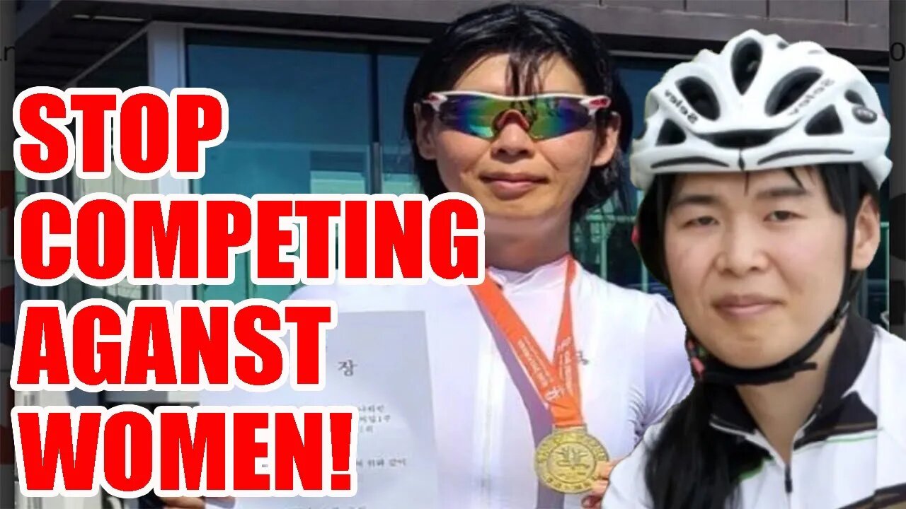 Transgender cyclist WINS against women and then SLAMS Transgender Males for competing against women!
