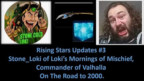 Rising Stars Updates #3 Stone_Loki of Loki's Mornings of Mischief