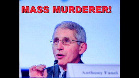 Murderous Saint Anthony Fauci and USA Government Withhold Life Saving HCQ Medication From Americans