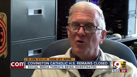 Covington Catholic remains closed amid social media threats