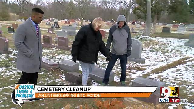 Houston, I Have a Problem: Blanchester cemetery cleanup