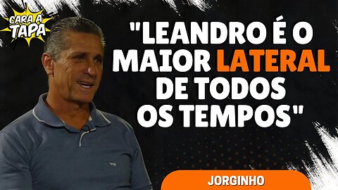 JORGINHO LEMBRA QUE FOI ALVO DE GOZAÇÃO DE LEANDRO NO FLAMENGO