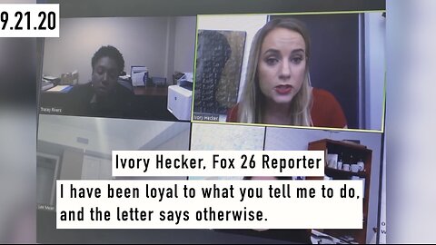 Ivory Hecker: Why I Left TV News and Told the Viewers About it Live on Air