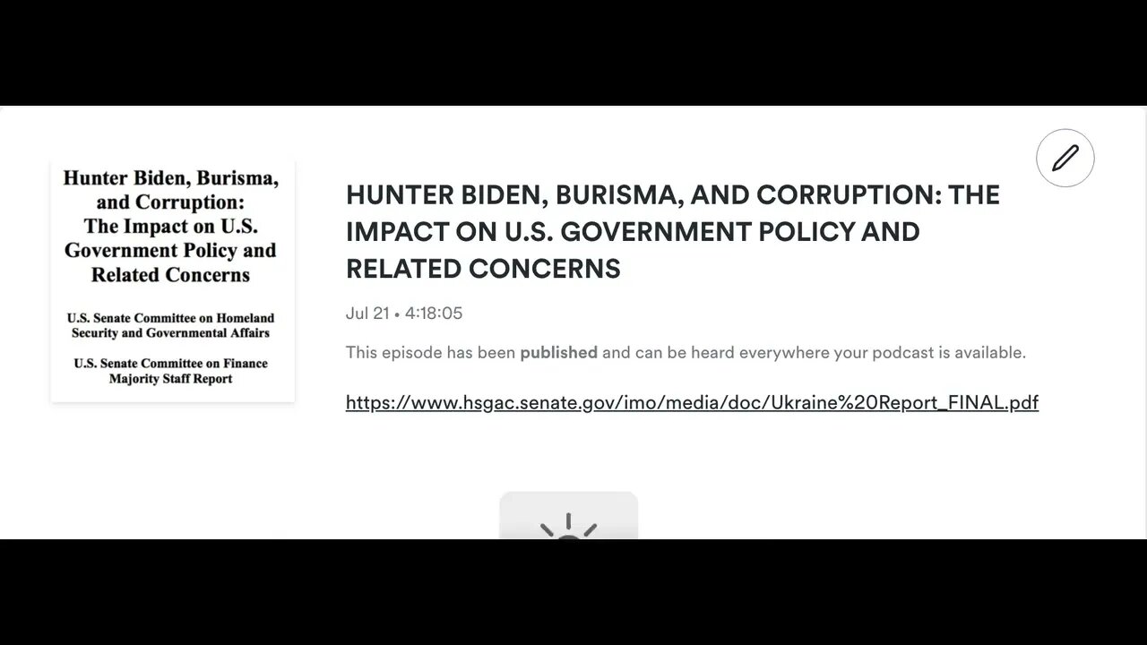 HUNTER BIDEN, BURISMA, AND CORRUPTION THE IMPACT ON U S GOVERNMENT POLICY AND RELATED CONCERNS