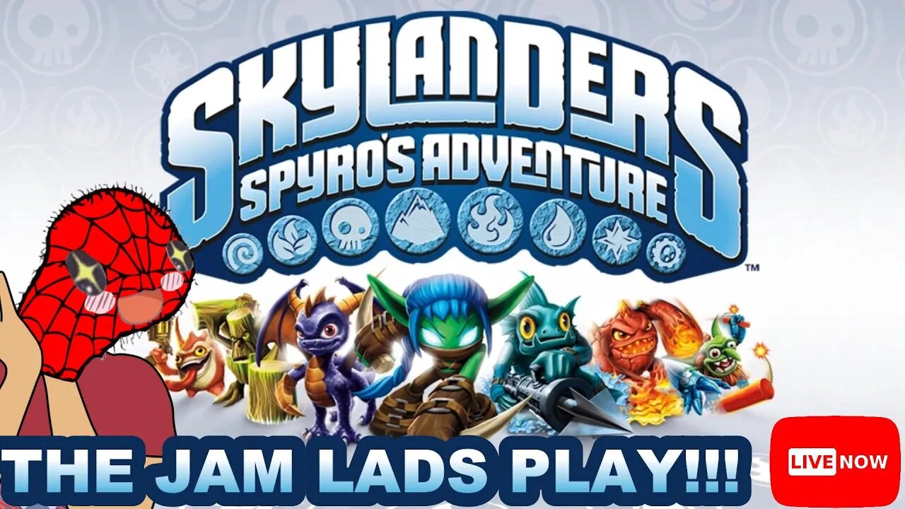 RELIVING MY CHILDHOOD: SKYLANDERS SPYRO'S ADVENTURE LIVE #1