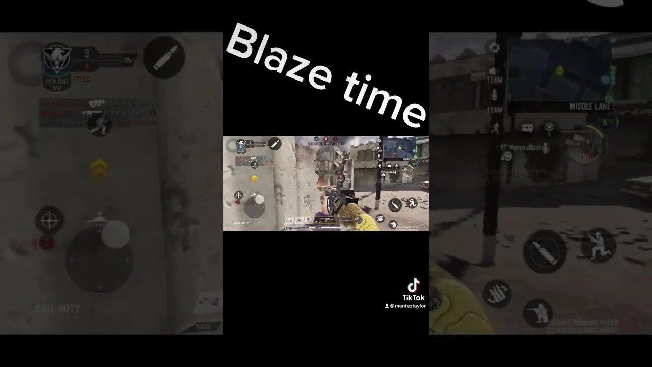 Blaze time with BT clan #codmobile