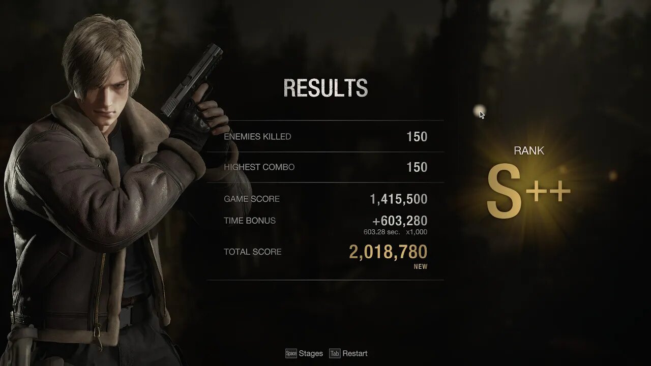 Resident Evil 4 / Biohazard 4 Remake - The Mercenaries 2,018,780 Village Stream
