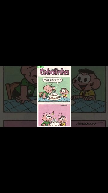 Cebolinha [Pause o Vídeo Caso Não Consiga Ler]