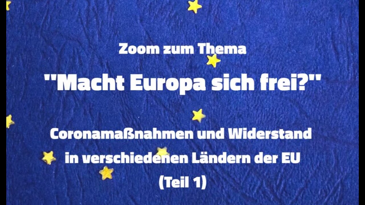 Linker kritischer Coronadiskurs Zoom-Diskussion "Macht Europa sich frei?" Teil 1