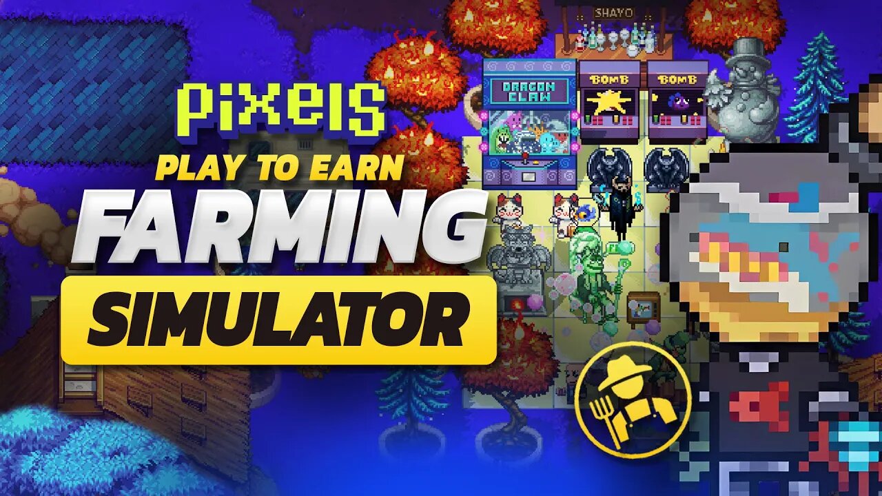 PLAY TO EARN $BERRY! FARMING SIMULATOR - PIXELS GAMEPLAY