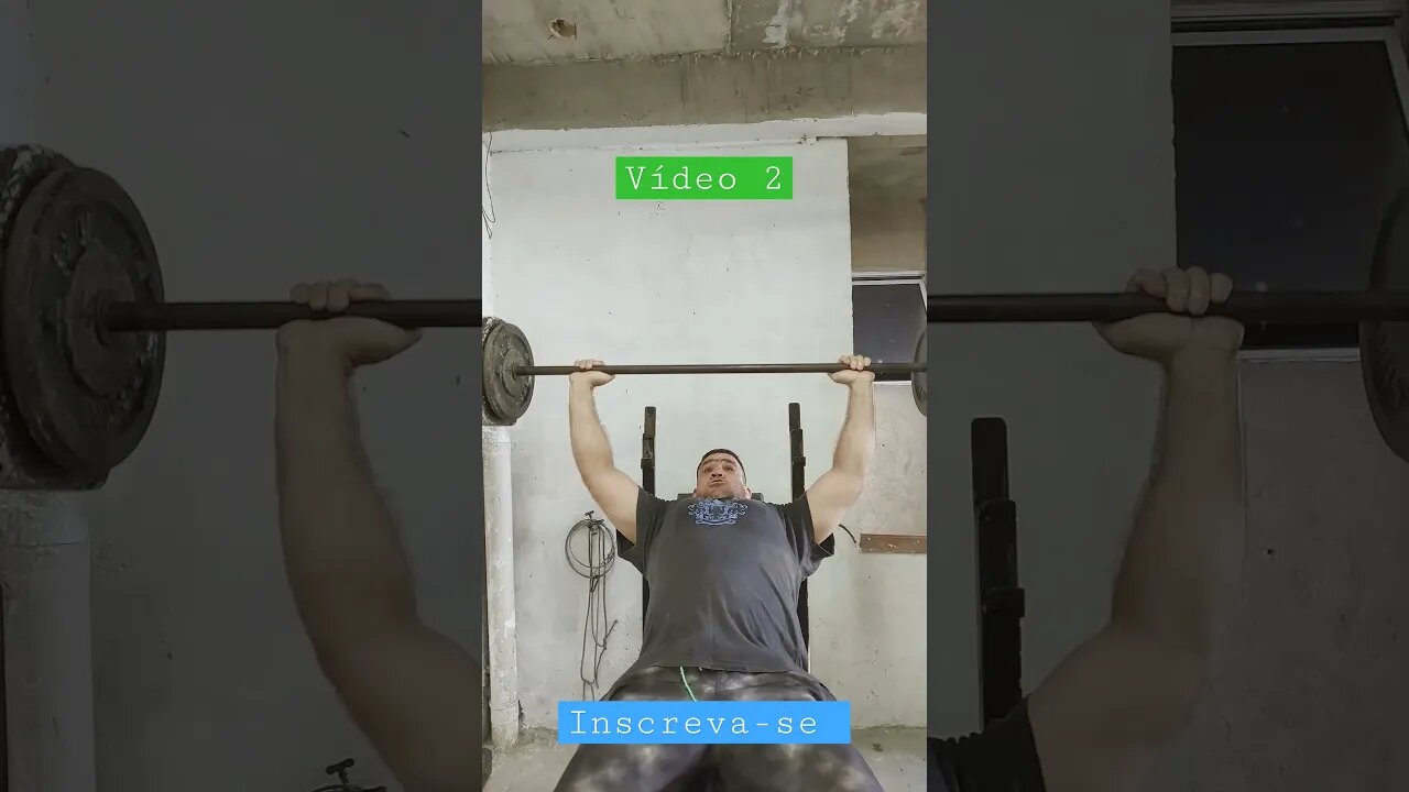 [Vídeo 02 Sequência] aquele treinão de peito e um Pump absurdo.