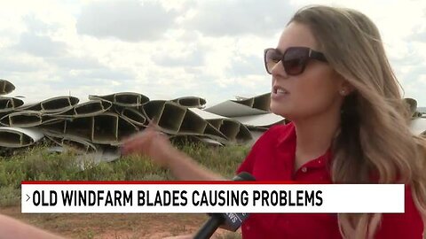 WIND TURBINE ILLEGAL DUMP SITE