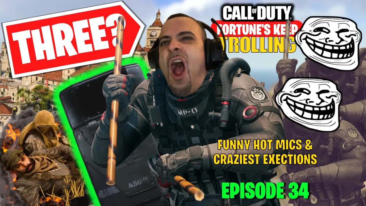 Call of Duty Warzone Trolling - Top EXECUTIONS & Craziest HOT MIC's Episode 34