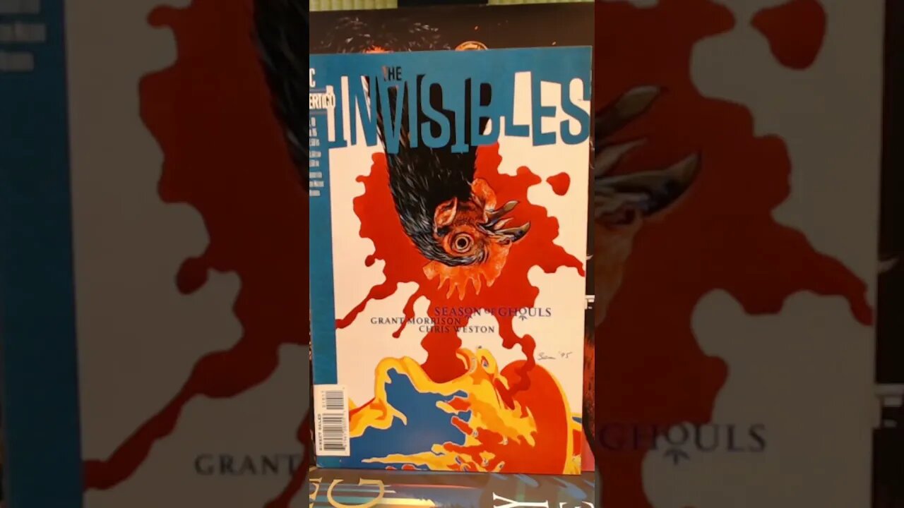 The INVISIBLES by Grant Morrison #1~10 COVERS