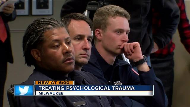 Milwaukee firefighters receive psychological response training