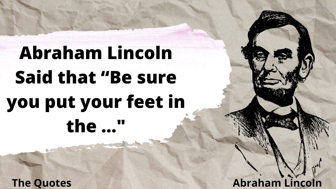 “Those who look for the bad in... ” | Abraham Lincoln | The Quotes