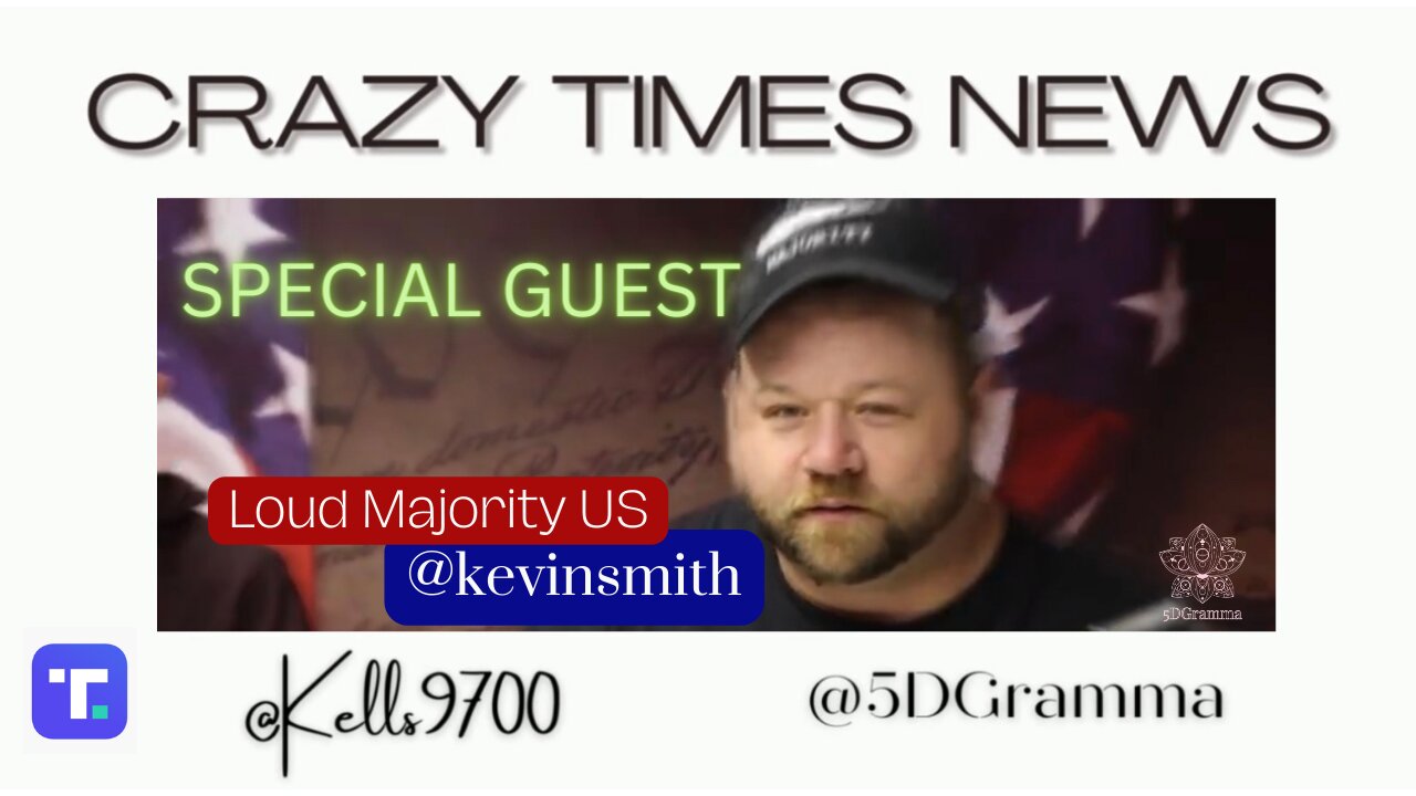 CRAZY TIMES NEWS WELCOMES KEVIN SMITH FROM LOUD MAJORITY