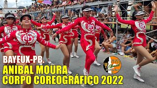 CORPO COREOGRÁFICO 2022 - BANDA MARCIAL ANIBAL MOURA 2022 NO DESFILE CÍVICO MUNICÍPAL DE BAYEUX-PB.