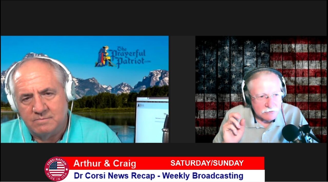 Arthur & Craig RECAP Corsi Nation Broadcasting for the Week of 11-02-20 - 11-06-20