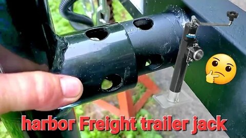 Harbor Freight 2000 Lb. Pipe-Weld Swing-Away Trailer Jack 58045