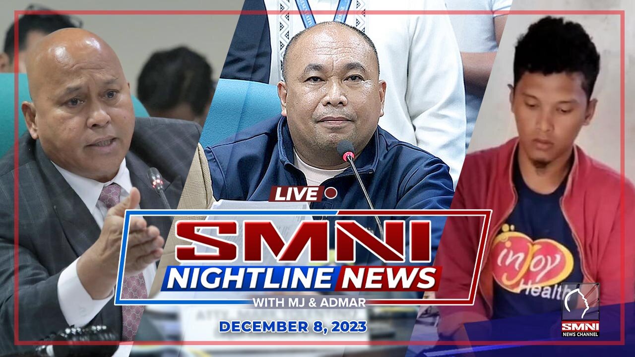 LIVE: SMNI Nightline News with Admar Vilando and Jade Calabroso | December 8, 2023