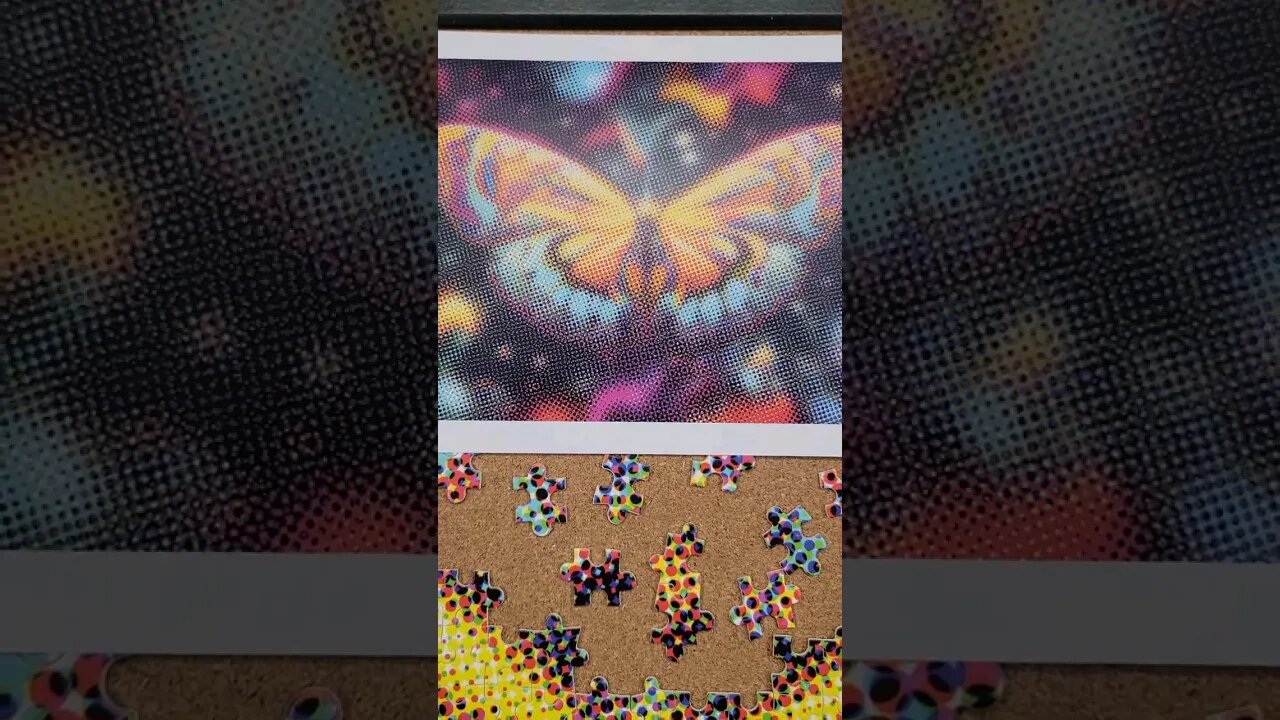 What the Dot?! 🦋 #dotartwork #butterfly #puzzle #shorts