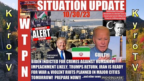 Situation Update - October 30, 2023 (edited version)