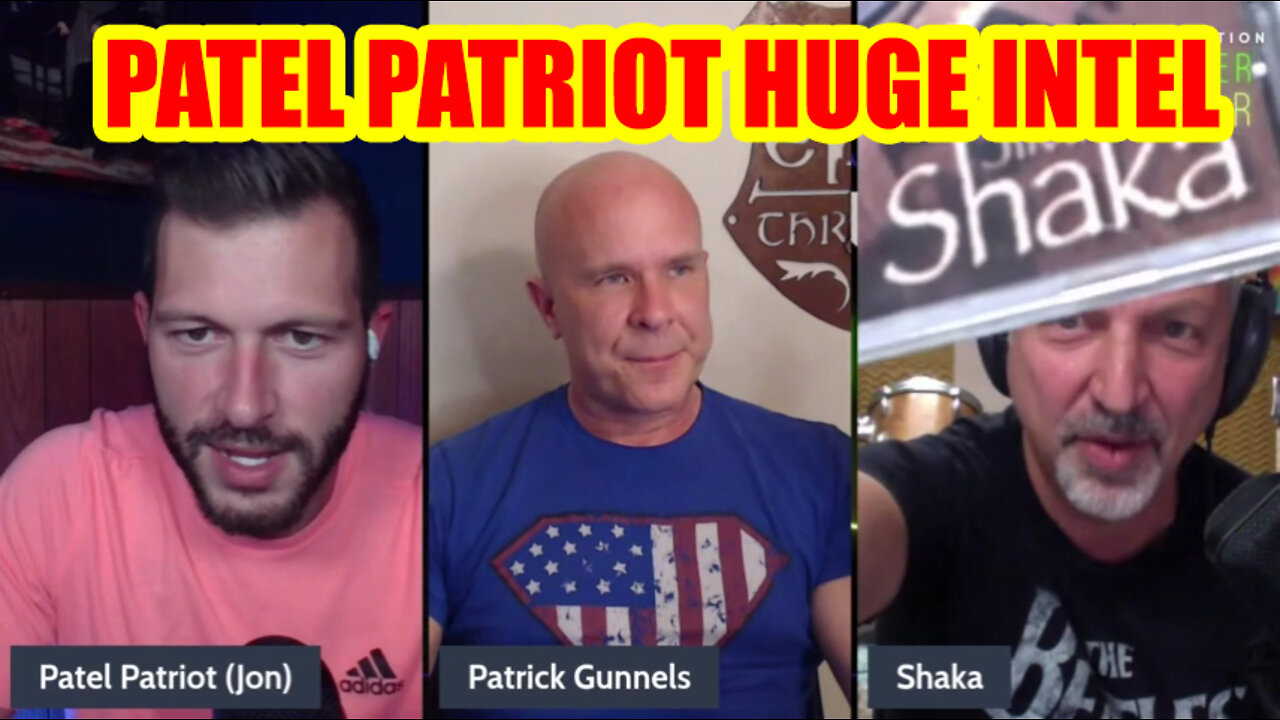 Patel Patriot Huge Intel 8.18.22 "President Trump"