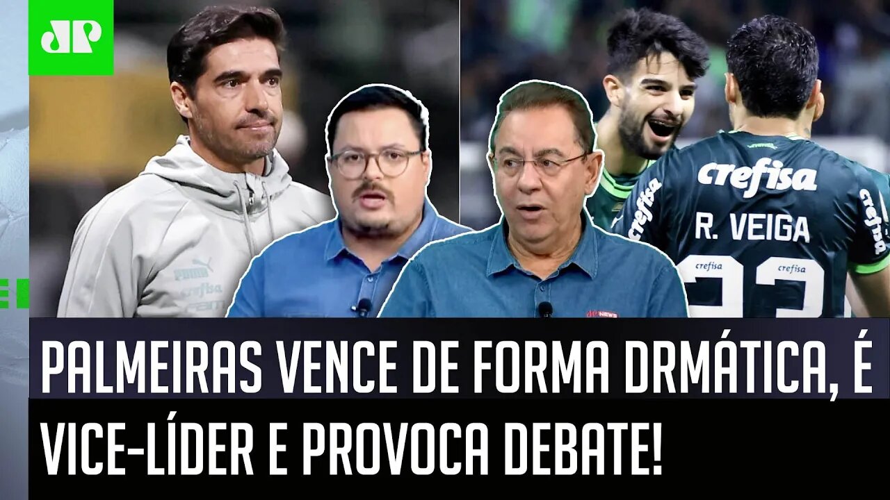 "SÓ UM MILAGRE, cara! Pelo que NÓS VEMOS, o Palmeiras..." VITÓRIA DRAMÁTICA contra Cruzeiro DEBATIDA