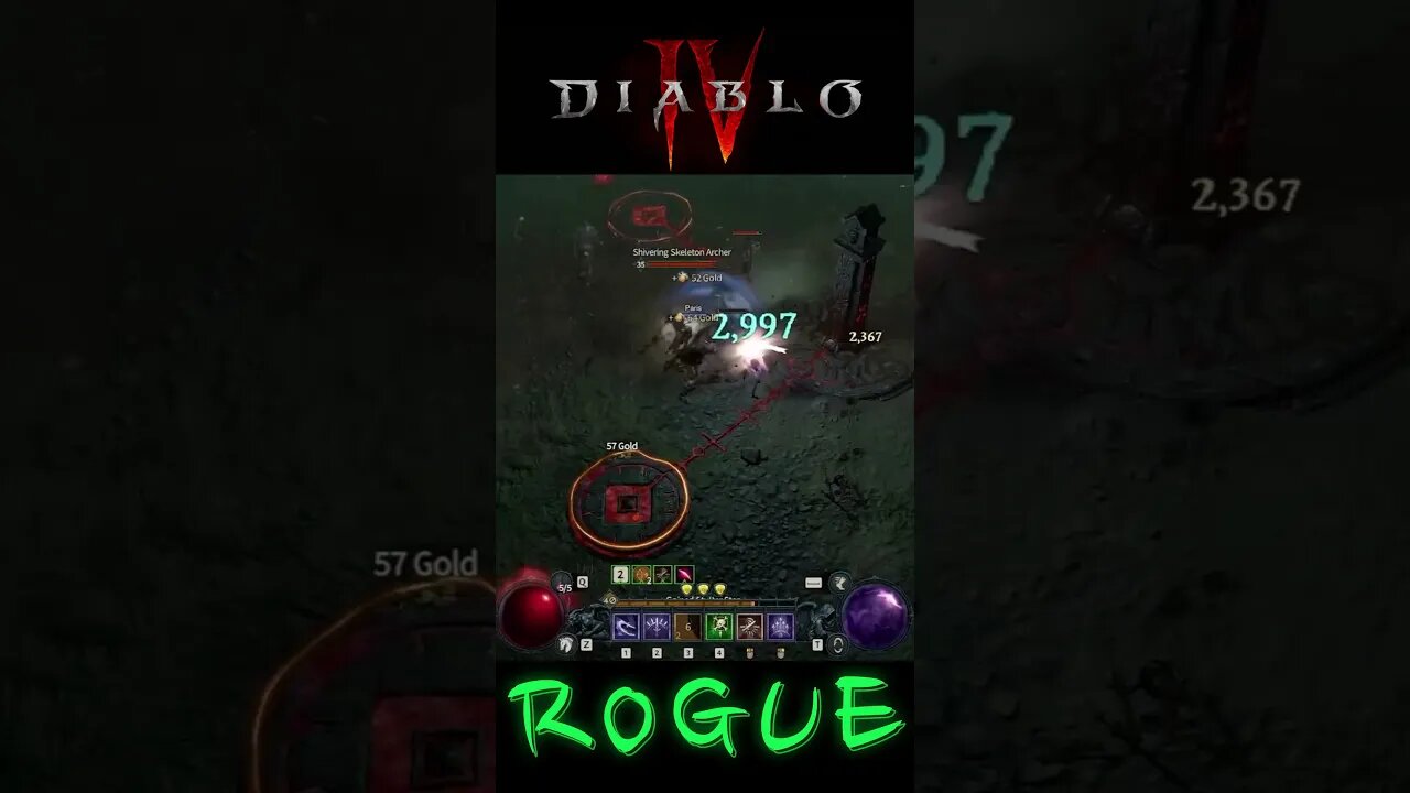 ROGUE GAMEPLAY DIABLO 4