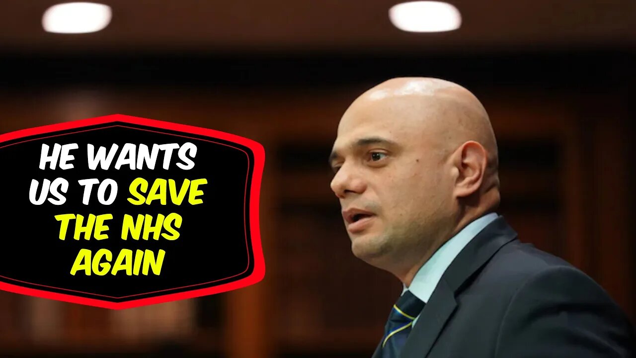 Sajid Javid Wants Us To Take Personal Responsibility For Our health To Save The NHS