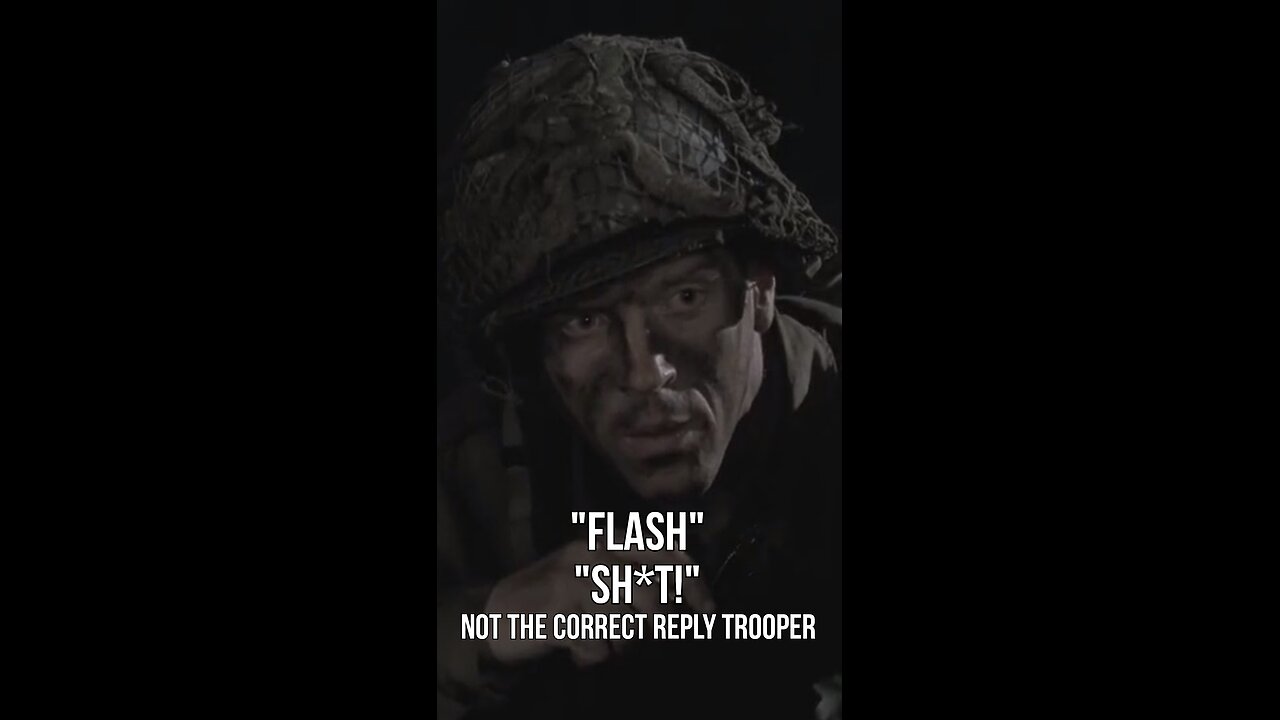 Band of Brothers Winters D-Day jump #bandofbrothers #ww2 #wwii #movie #scene #clips