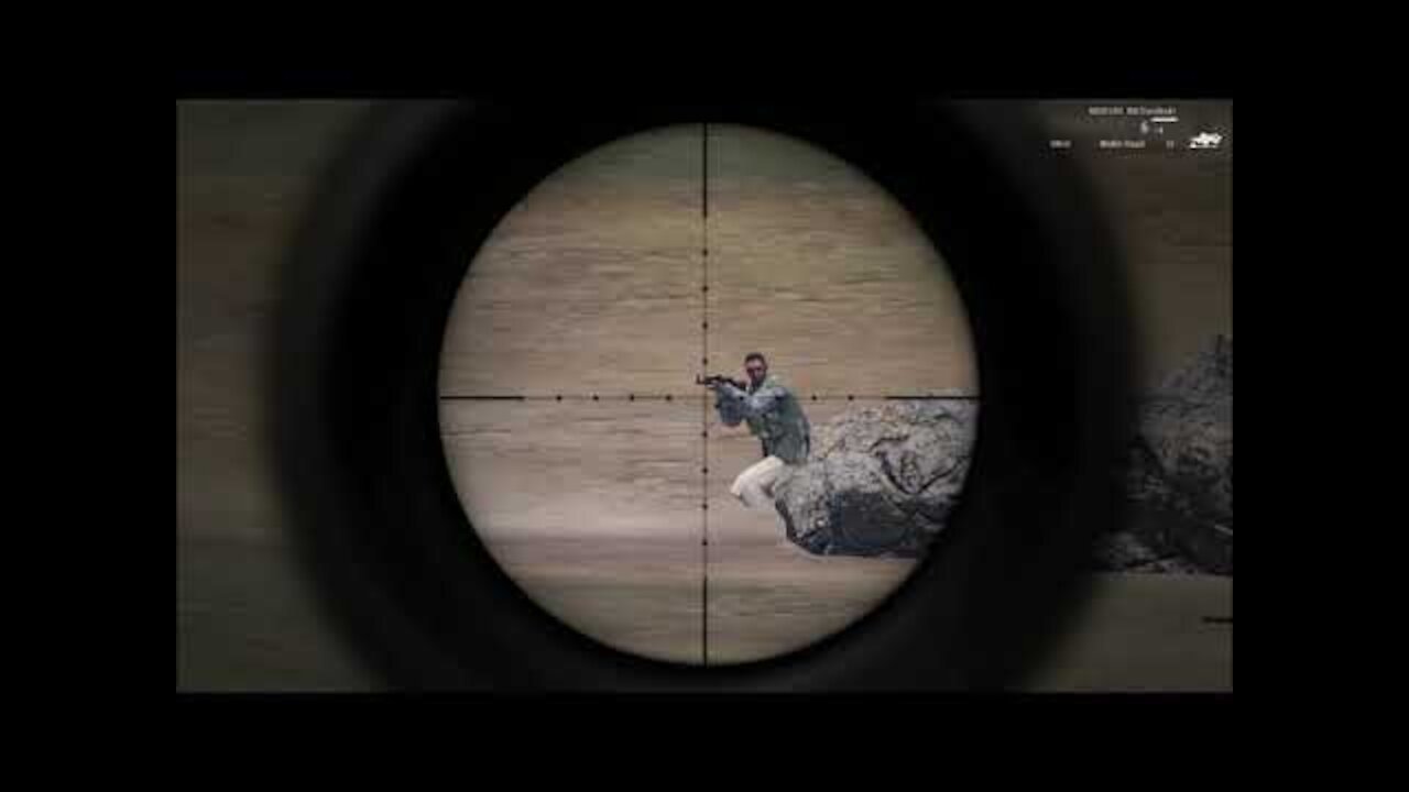 US Army snipers in action