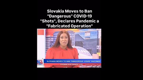 Slovakia bans dangerous covid vaccines