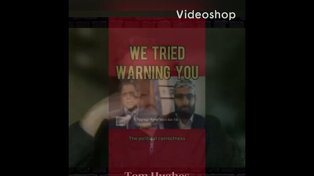 They tried warning us